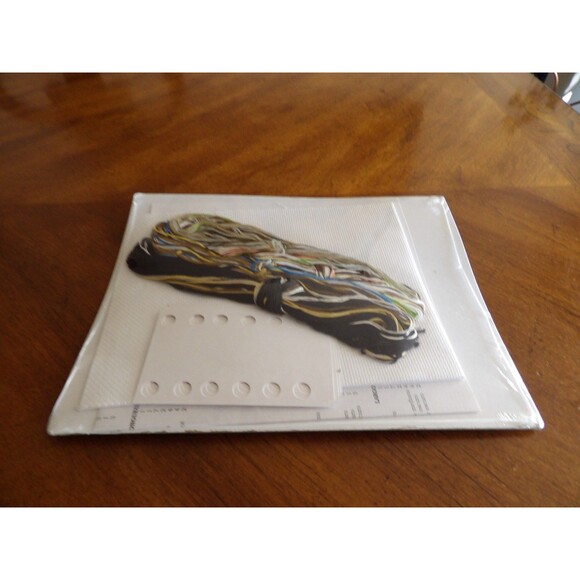 Vtg 1998 Cats' Eye Janlynn Counted Cross Stitch Kit #13-249 New Kitten Kitty USA - Picture 7 of 8